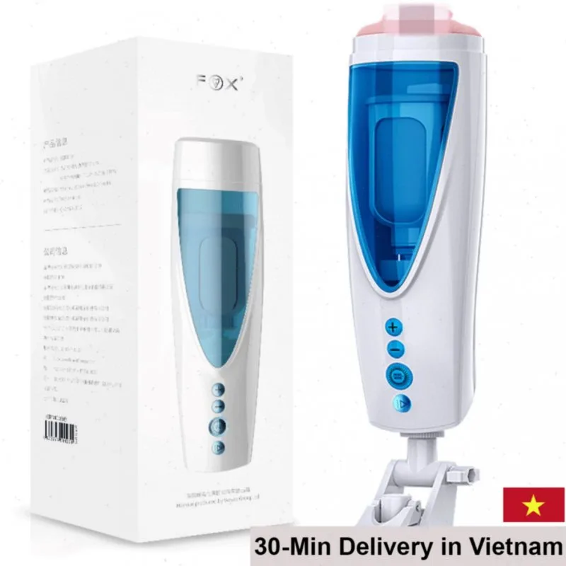 FOX 4-in-1 Auto Heat Suction Male Masturbator