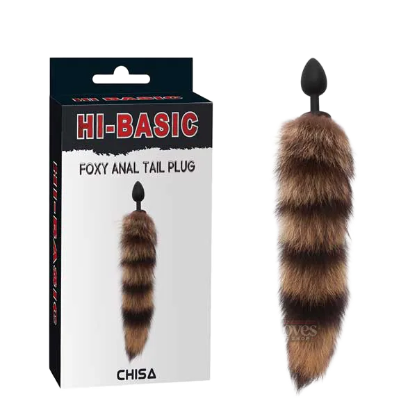 Foxy Anal Tail Plug Silicon Soft Faux Fur Sexy