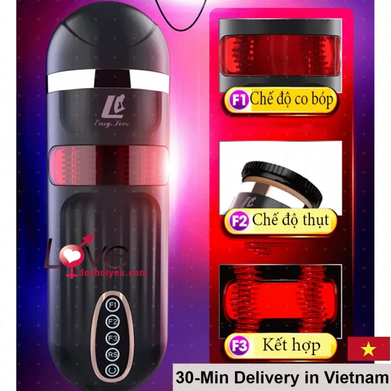 FreeLander Auto Suction Heated Male Masturbator