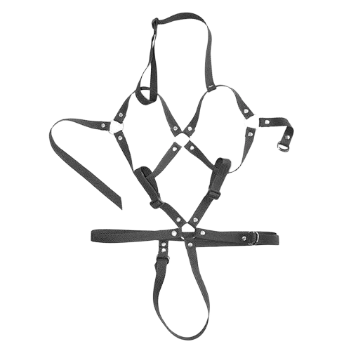 Full Body BDSM Harness Sexy Nylon Lingerie