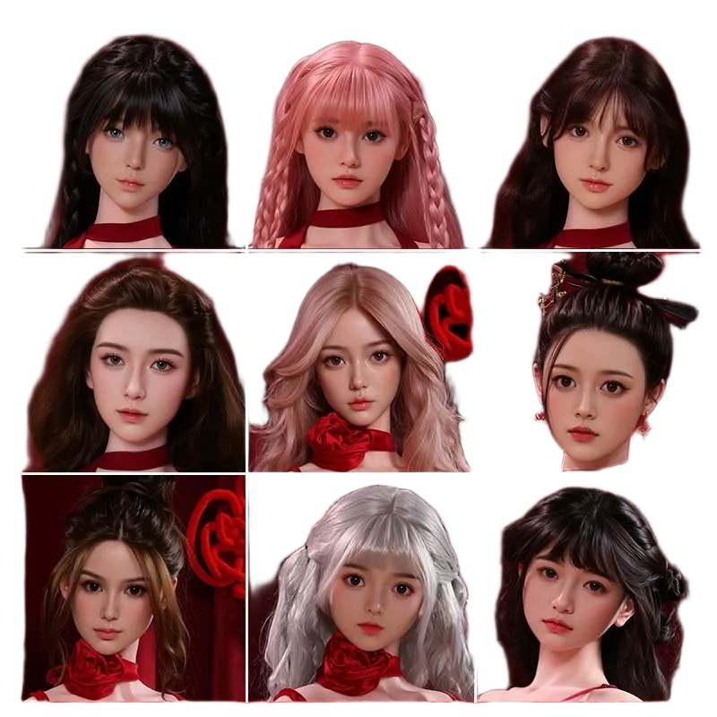 Full Silicone Dung Nguyet Sex Doll Multiple Head Options