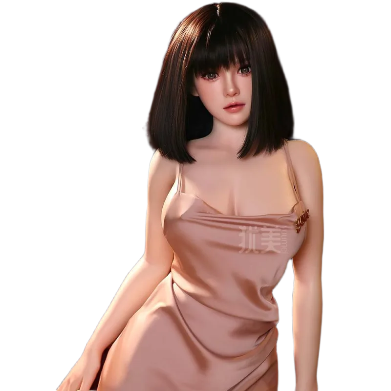 Full Silicone Hair Implant 158cm Realistic Sex Doll