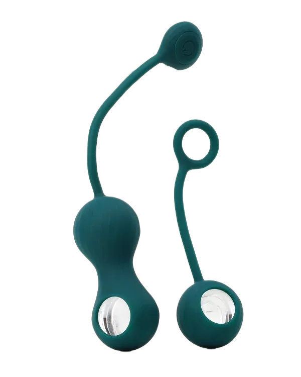Fun Town Crystal Duo Smart Kegel Vibrator Tightening Device