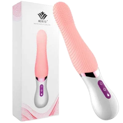 Funger Lover Tongue Vibrator Heating Ultra Soft Flexible