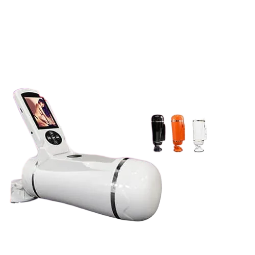 FunZone LCD Screen Wall-Mount Rotating Male Masturbator