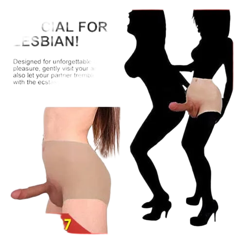 Funzone USA Flesh Tone Silicone Wearable Dildo Couple Toy Unisex