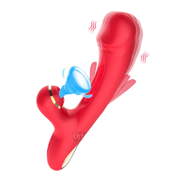 G-Sport 3in1 Waterproof Vibrator Suction Magnetic Charge