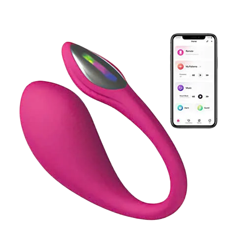 G-Spot Clitoral Vibrating Egg Lovense Lush 4 App Control