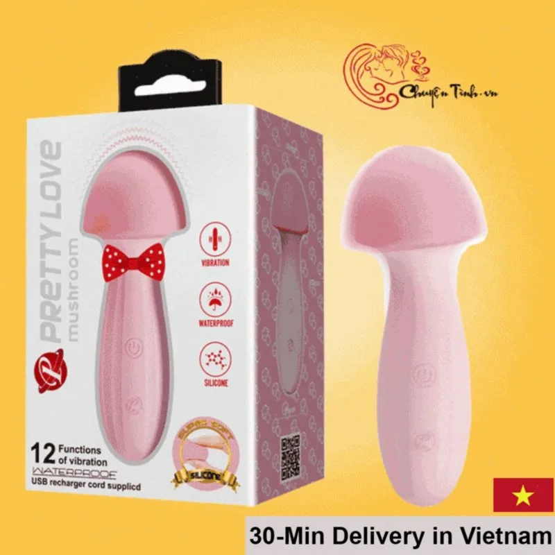G-spot silicone massager 12 vibration modes waterproof design