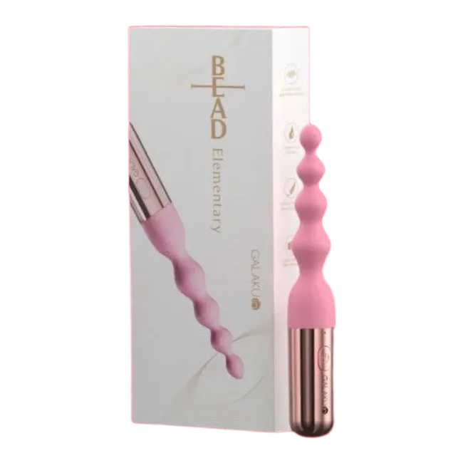Galaku Beaded Anal Massage Plug 10 Vibration Modes Waterproof