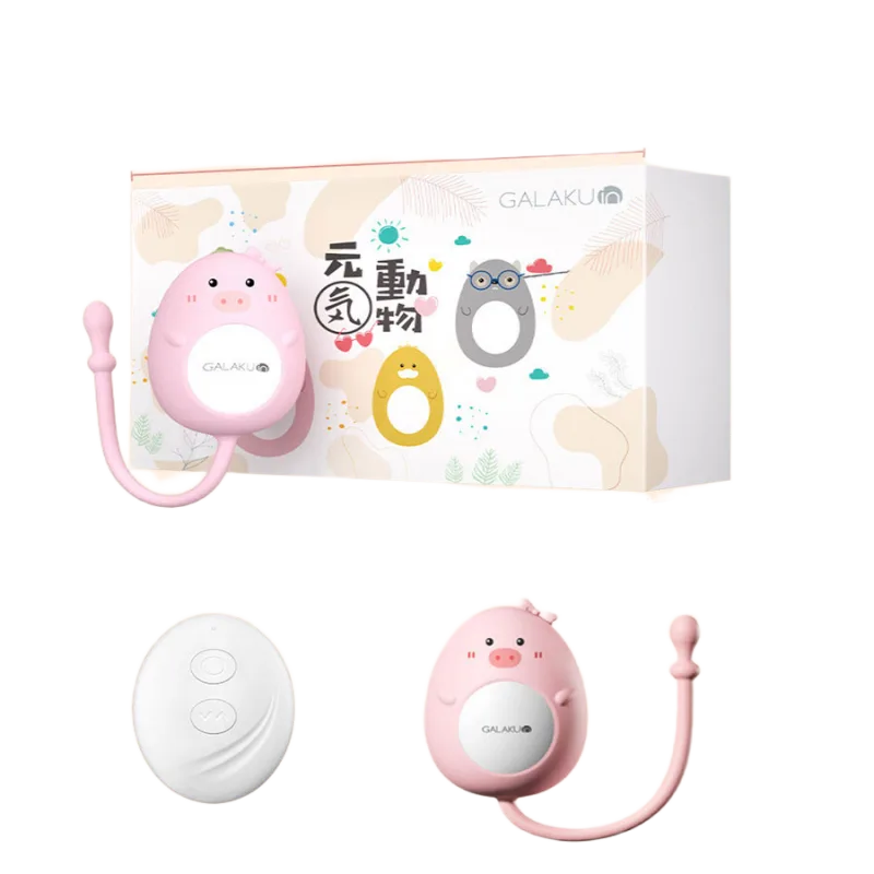 Galaku Cute Wireless Rechargeable Love Egg Multi-Speed Vibrator