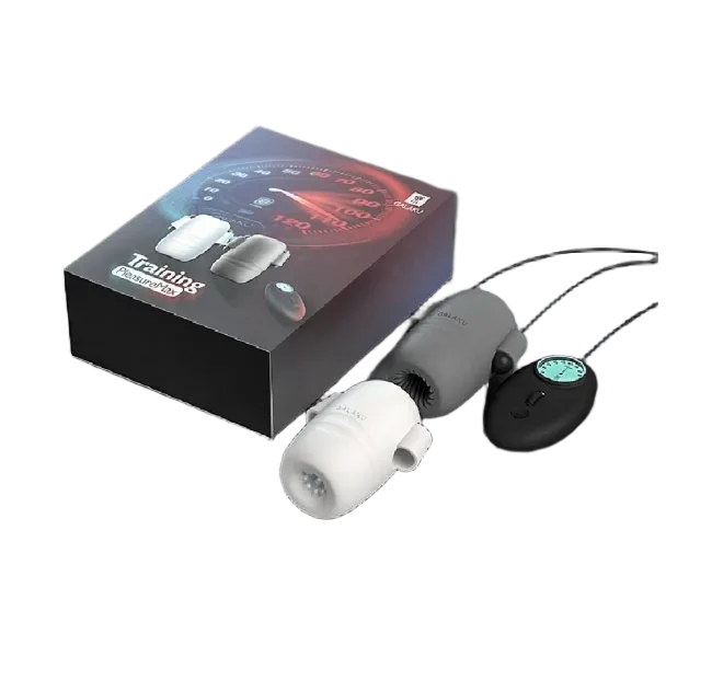 Galaku Dual Head Male Masturbator ABS Silicone Fun
