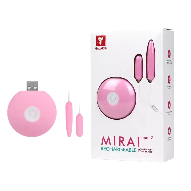 Galaku Mirai Mini Love Egg USB Rechargeable 20 Vibration