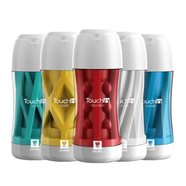 Galaku Touch In Multi Frequency Vibrating Male Masturbator