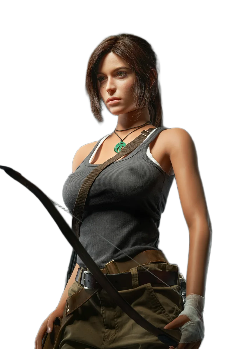 Game Lady 166cm Japanese Realistic Female Love Doll Lara