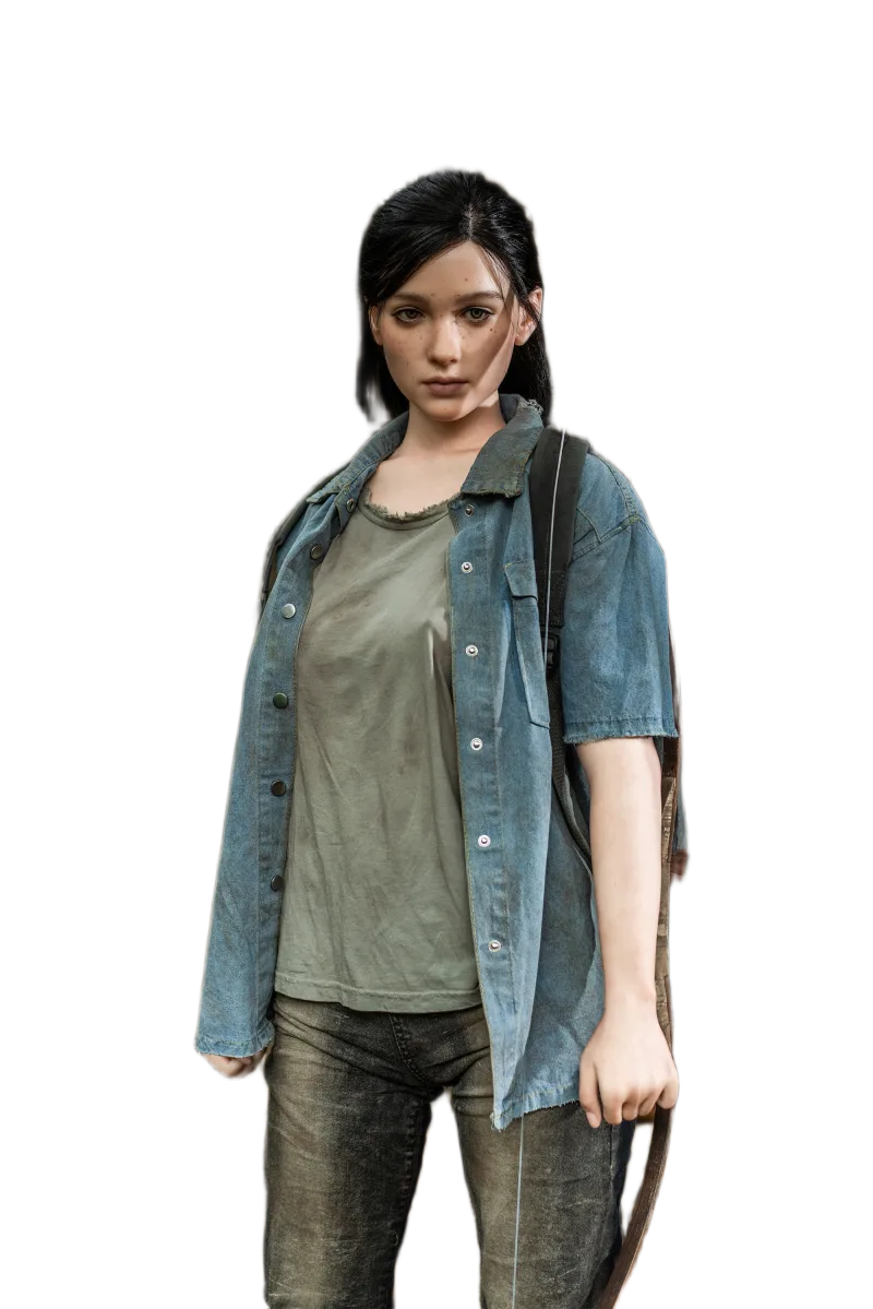 Game Lady Ellie 168cm Japanese Realistic Silicone Doll