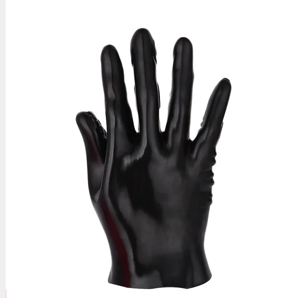 Silicone textured gloves for body and intimate massage — photo 2