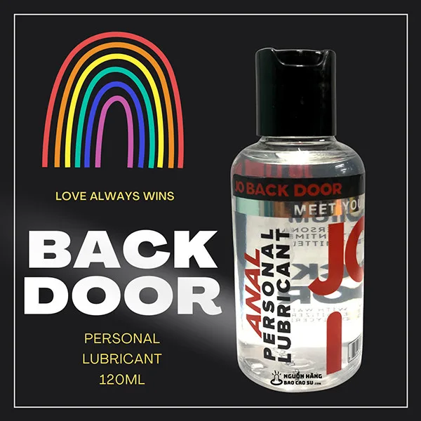 Jo Back Door 120ml Anal Lubricant USA Natural Safe Gel — photo 2
