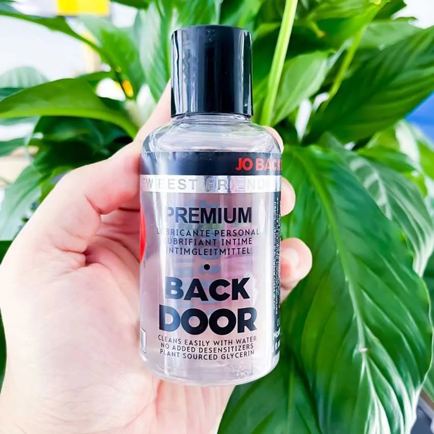 Jo Back Door 120ml Anal Lubricant USA Natural Safe Gel — photo 5