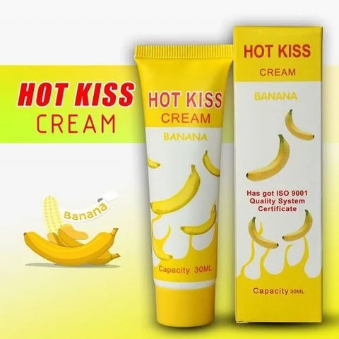 Hot Kiss Banana Scented Lubricant Gel 30ml Couples Intimacy — photo 2