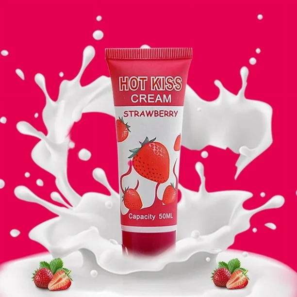 Hotkiss Strawberry Water-Based Lubricant 50ml Scented Smooth Gel — photo 6