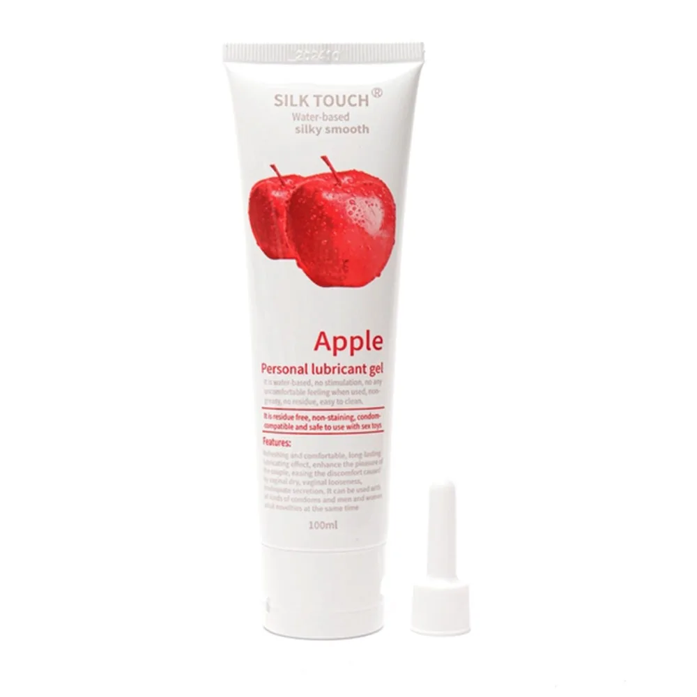 Silk Touch Apple Scented Lubricant 100ml Natural Safe Formula — photo 4