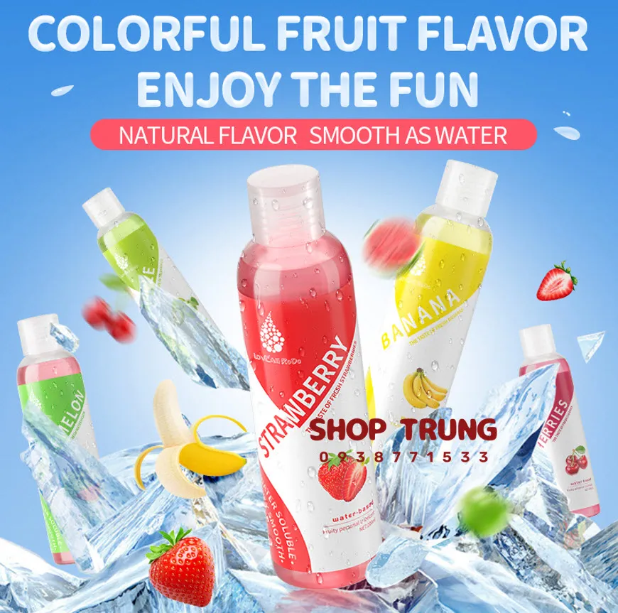 Fruit Flavored Edible Personal Lubricant Gel — photo 5
