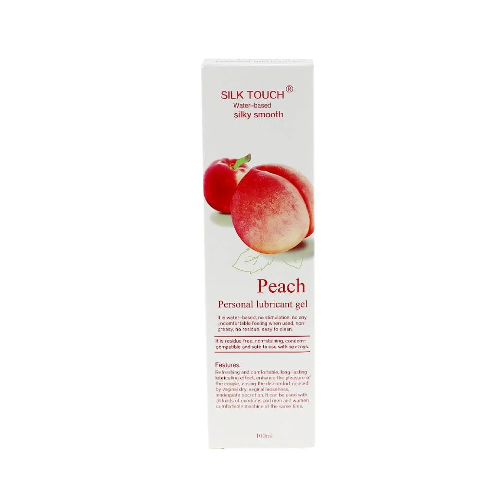 Silk Touch Peach Scented Lubricant 100ml Smooth Feel — photo 3
