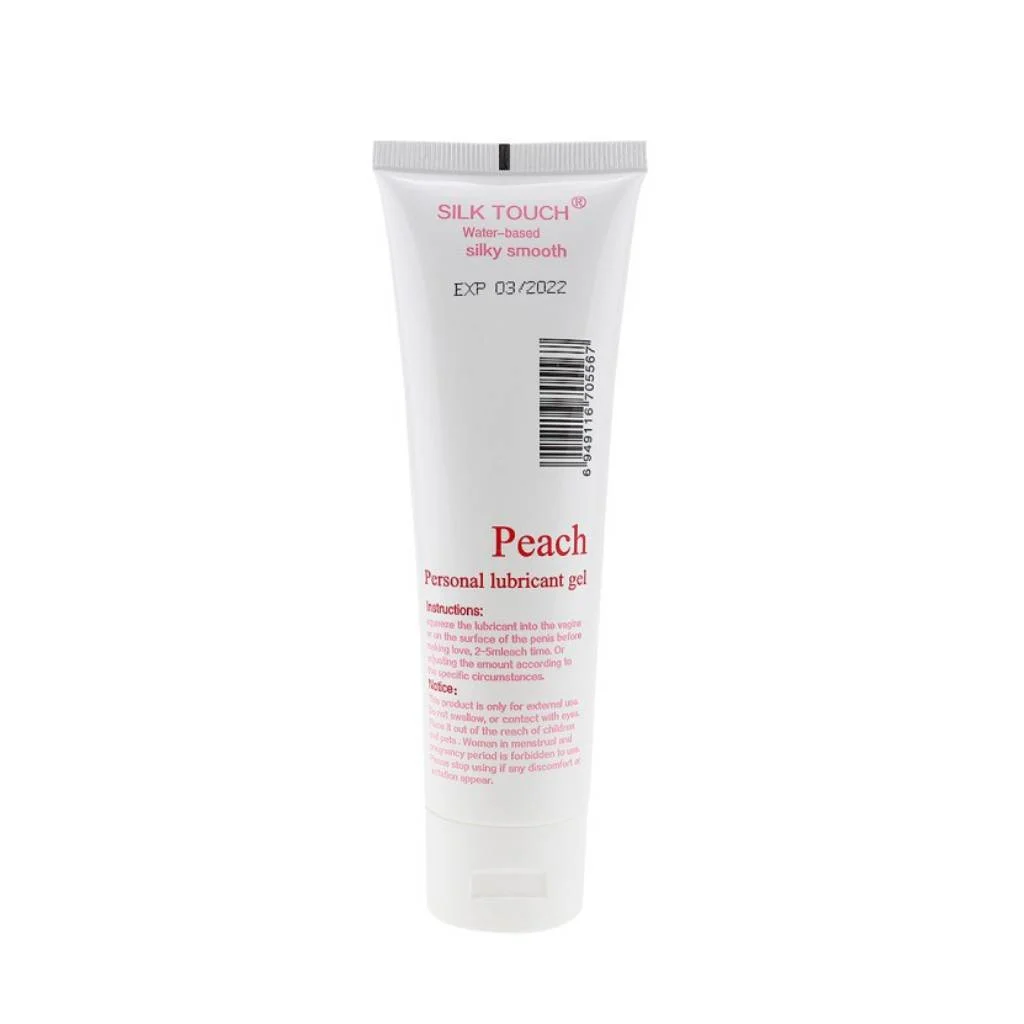 Silk Touch Peach Scented Lubricant 100ml Smooth Feel — photo 4
