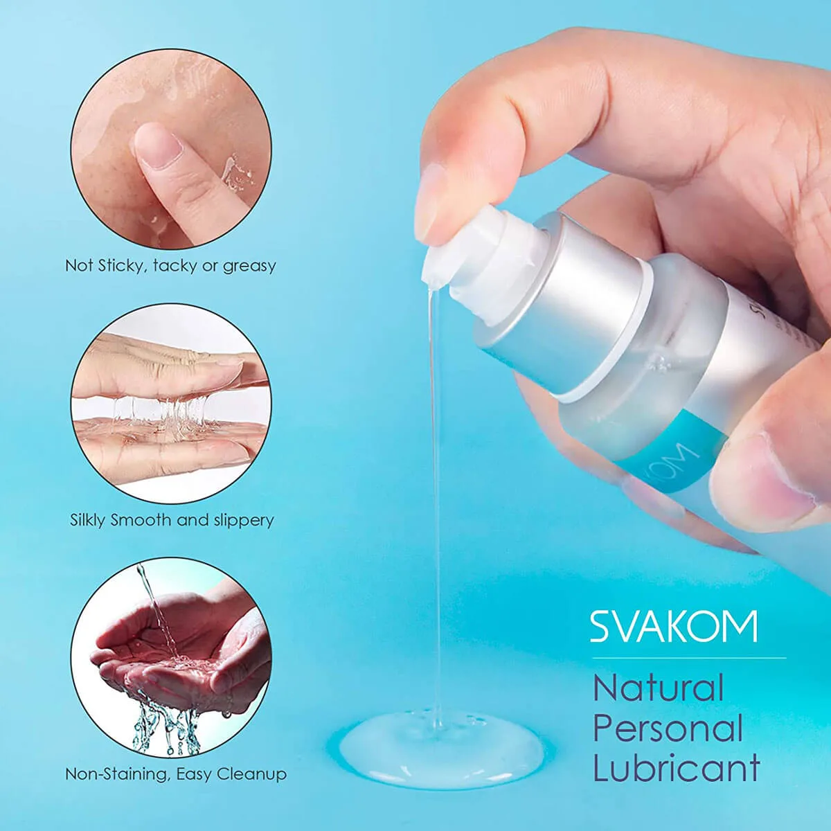 SVAKOM Natural Water-Based Lubricant Long-Lasting Safe — photo 5