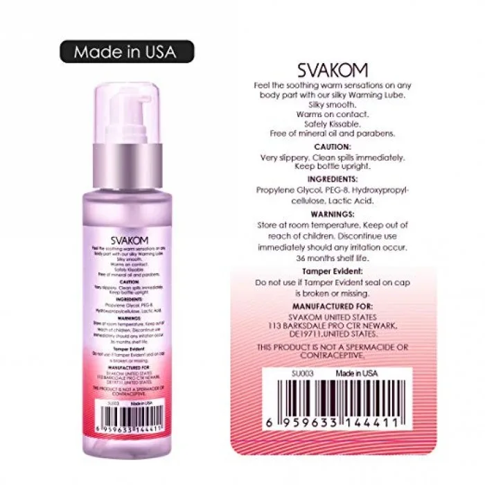Svakom Warming Water Lubricant 100ml Intensify Feel — photo 7