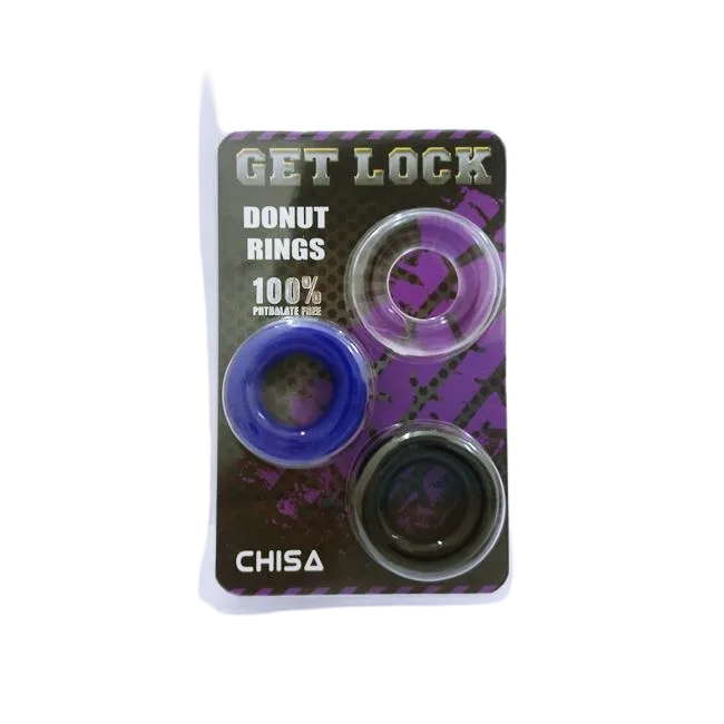 Get Lock Male Ring Delay Ejaculation Couples Sex Accessory