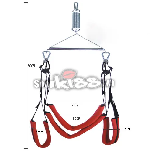 Hanging Sex Swing Durable Metal Soft Padding — photo 4