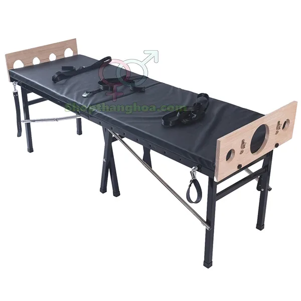 SM Folding Sensual Restraint Bed for BDSM Play — photo 3