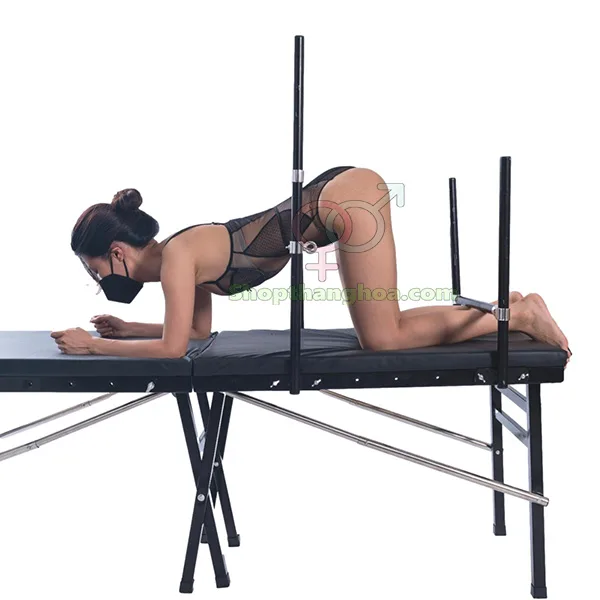 SM Folding Sensual Restraint Bed for BDSM Play — photo 4