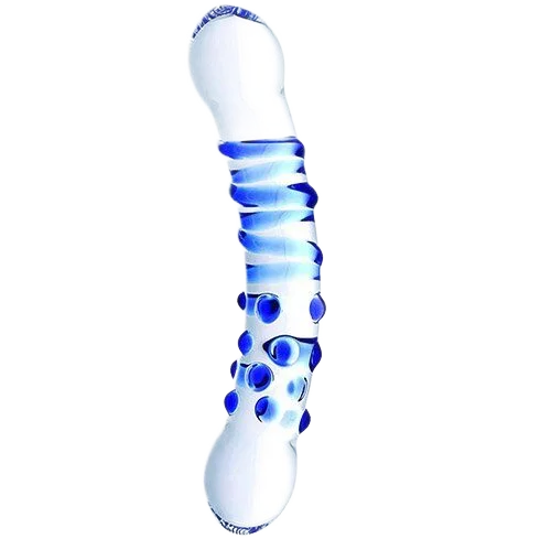 Glass Bead Anal Massager Stimulating Non-Toxic Handheld Toy