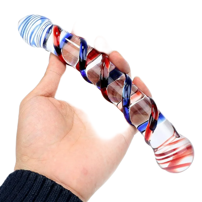 Glass Dolphin-Shaped Silicone Dildo Borosilicate Gentle Sensual Stimulator