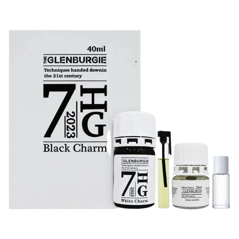 Glenburgie 7HG Black Magic White Charm Poppers Combo 60ml