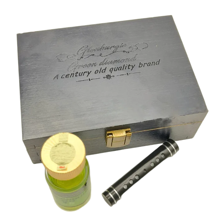 Glenburgie Green Diamond Popper Wood Box 30ml