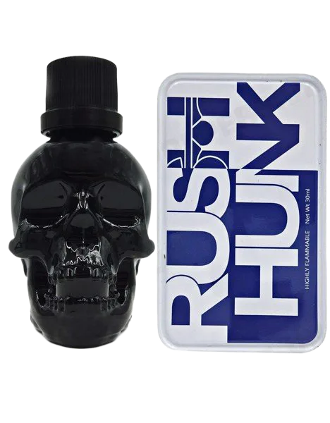 G&N Rush Husk Skull Poppers 30ml Strong Party Breath Freshener