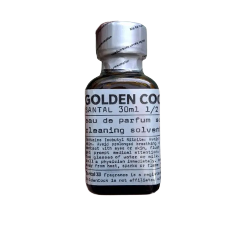 Golden Cock 34 Santal 30ml Poppers Elegant Long-Lasting Arousal