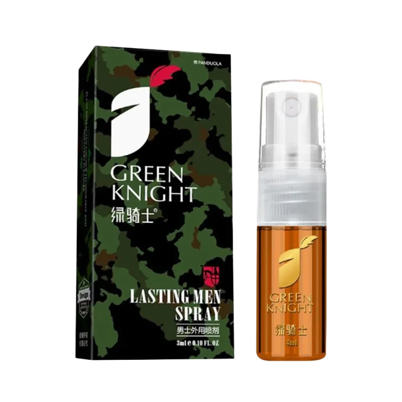 Green Knight Delay Spray 3ml Last Longer Intimate Moments
