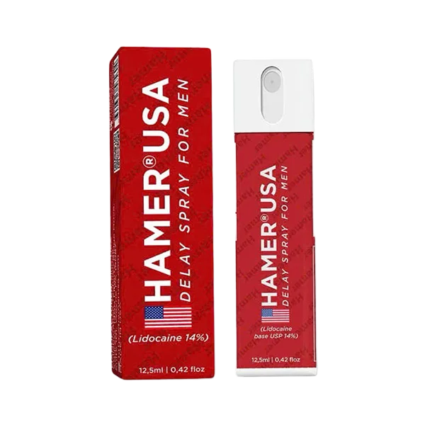 HAMER USA Delay Spray 125ml Lidocaine Power