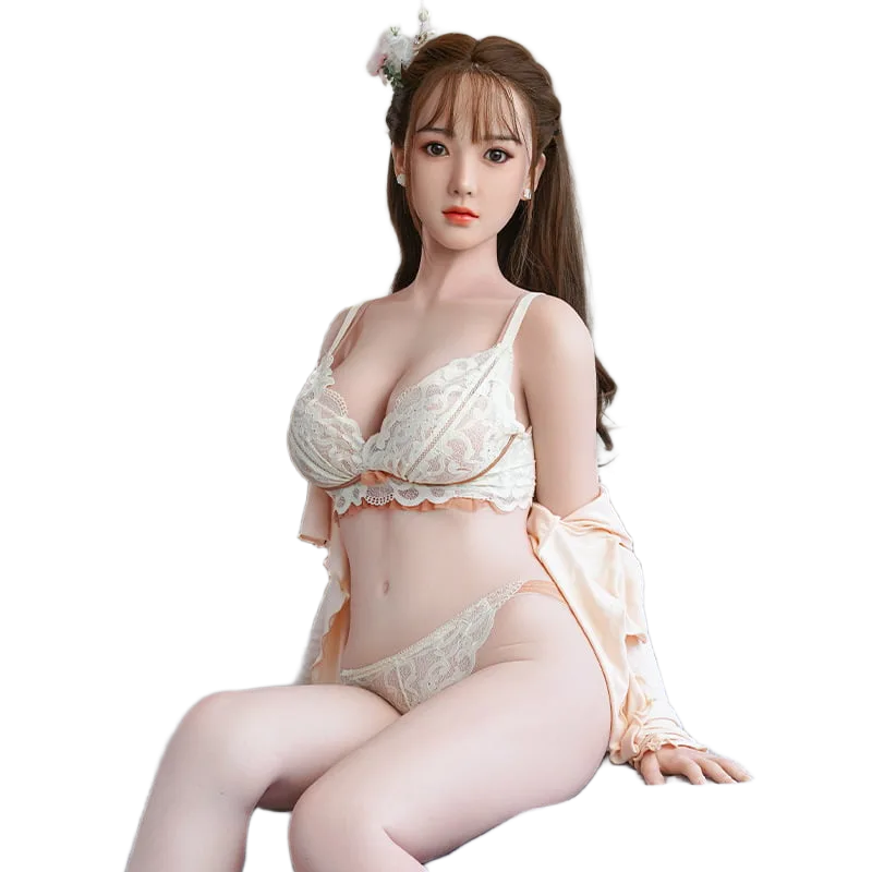 Hanako 168cm Premium Silicone Sex Doll with Hair Implant