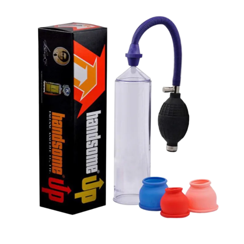 Handsome Up Penis Enlarger Pump Natural Enhancement Device