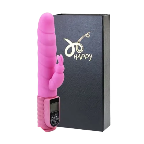 Happi Pok Silicone Realistic Multi-Function Dildo for Women