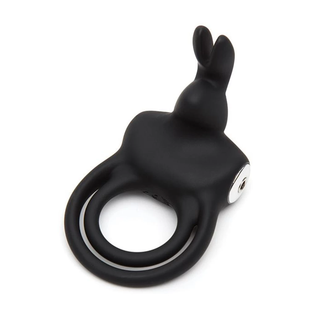 Happy Rabbit Cock Ring Vibrating Silicone Bunny Ears 3 Speeds 9 Modes — photo 5