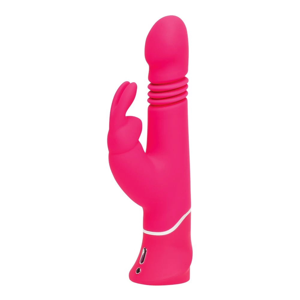 Happy Rabbit Thrusting Silicone Vibrator Ergonomic Powerful — photo 4