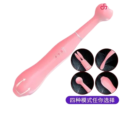 Happy Time Double-Ended G-Spot Sucking Vibrator – Cute Design