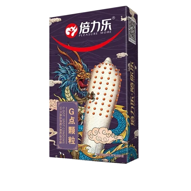 HBM Textured Soft Condom Pack of 10 for Enhanced Stimulation